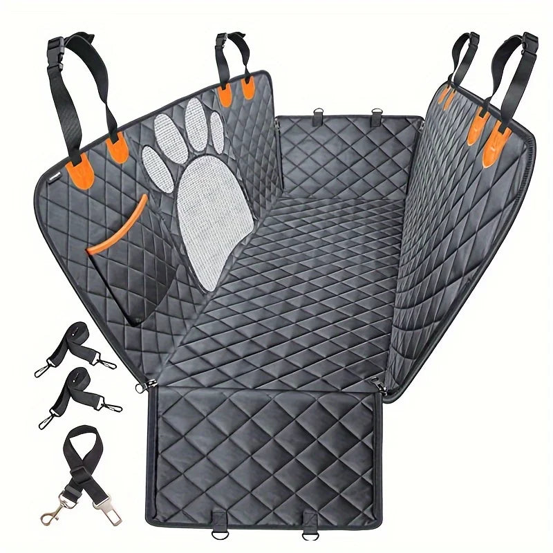 Nonecn Dog Seat Cover Hammock Cars Waterproof Durable