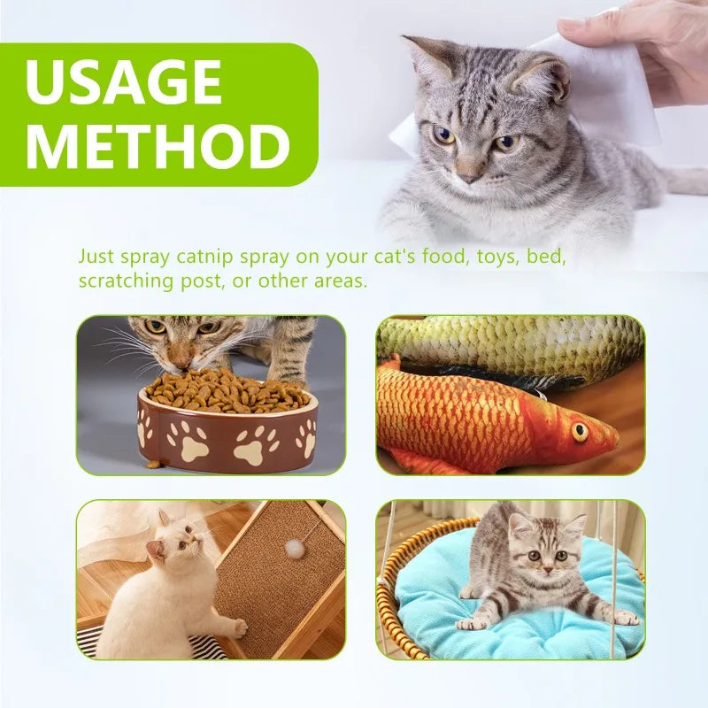 Catnip Spray For Cats Anxiety Relief And Vitality Daily