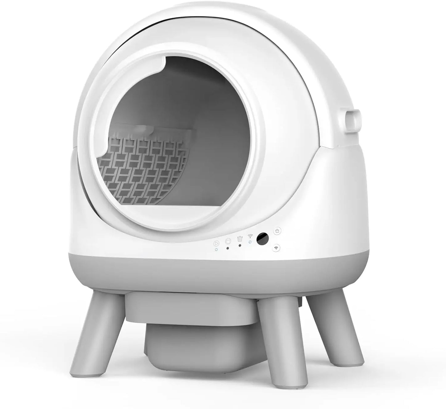 Self Cleaning Multi Cat Litter Box With App Health Monitoring