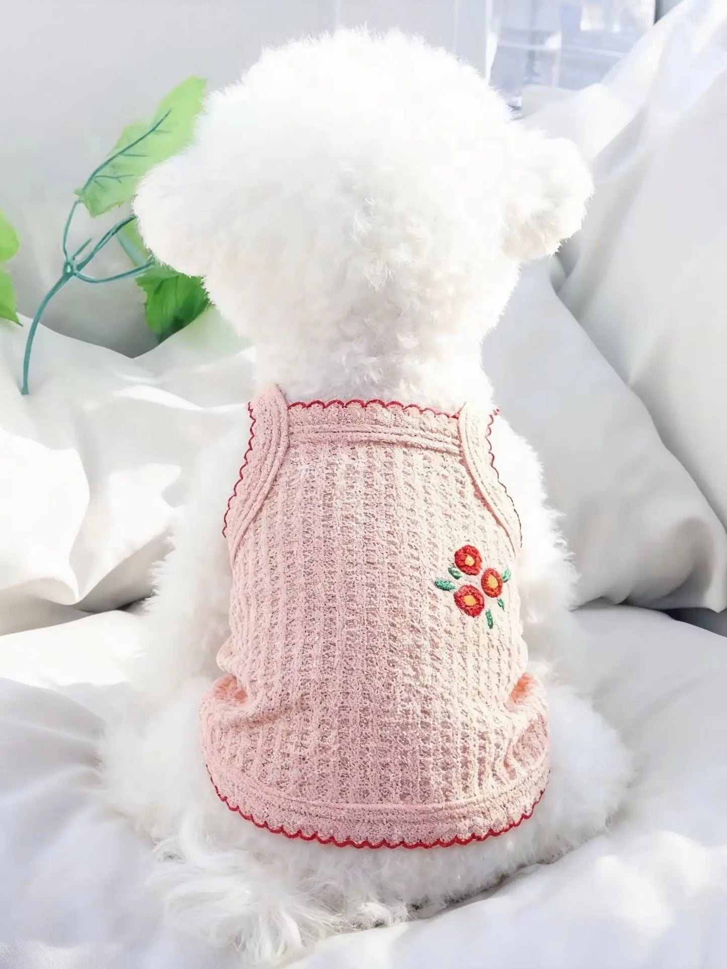 Simple Thin Strap Pet Vest For Small Dogs And Cats