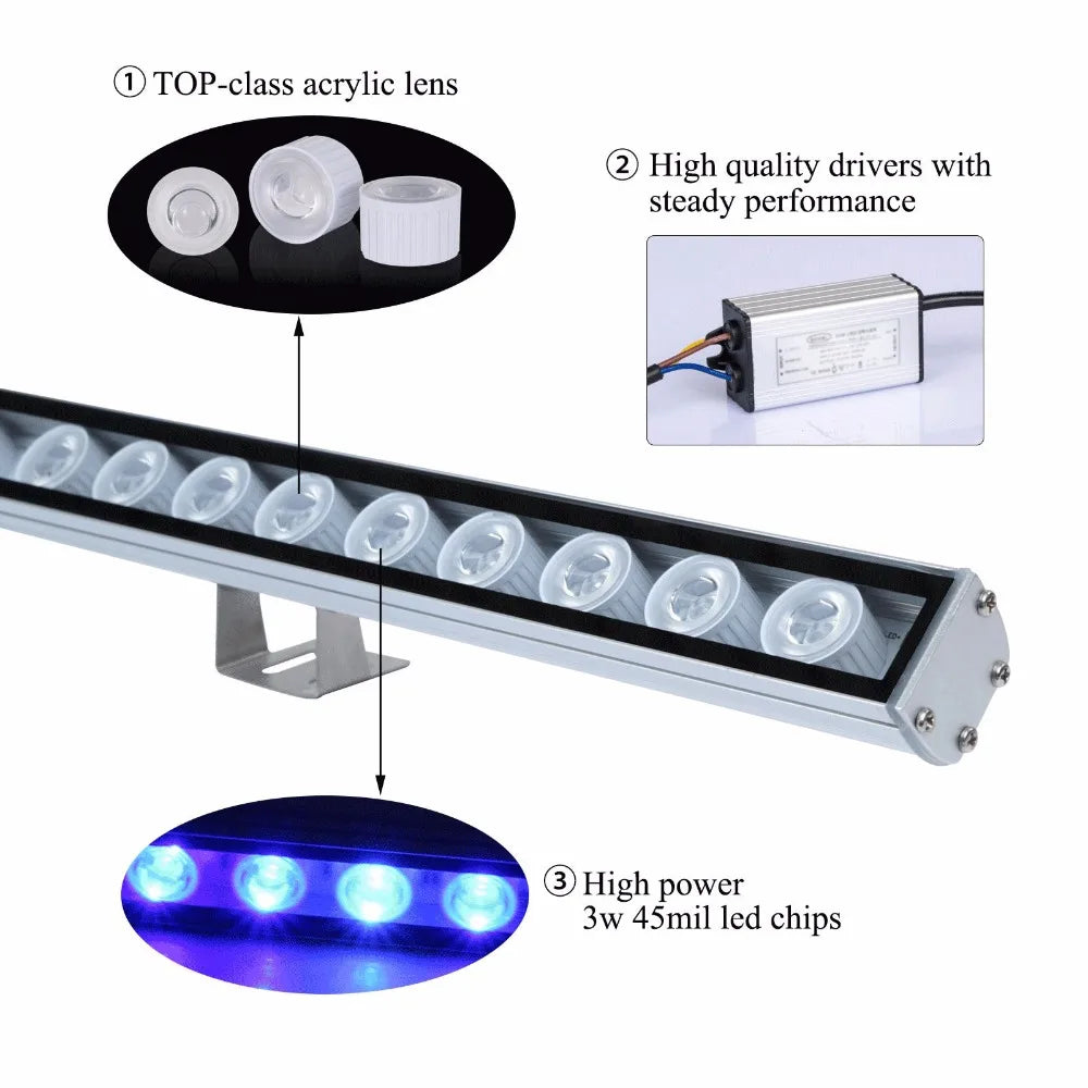 Populargrow Aquarium Light With 470nm Spectrum LEDs