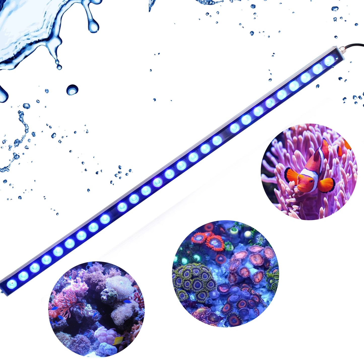 Populargrow Aquarium Light With 470nm Spectrum LEDs