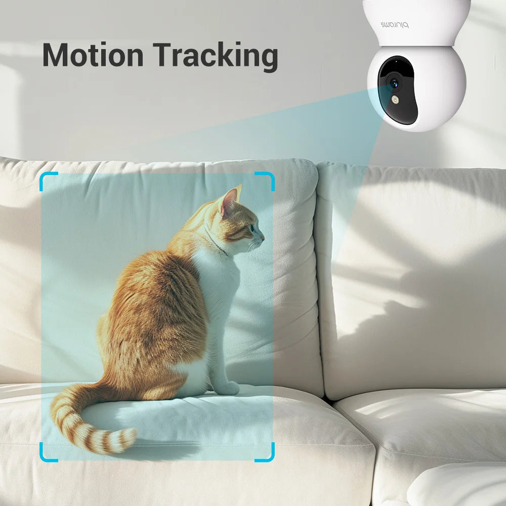 2Pcs Indoor Security Camera 2K, Home Security Camera for Dog/Elder, Security Camera with One-Touch Call Update A31S-2pc