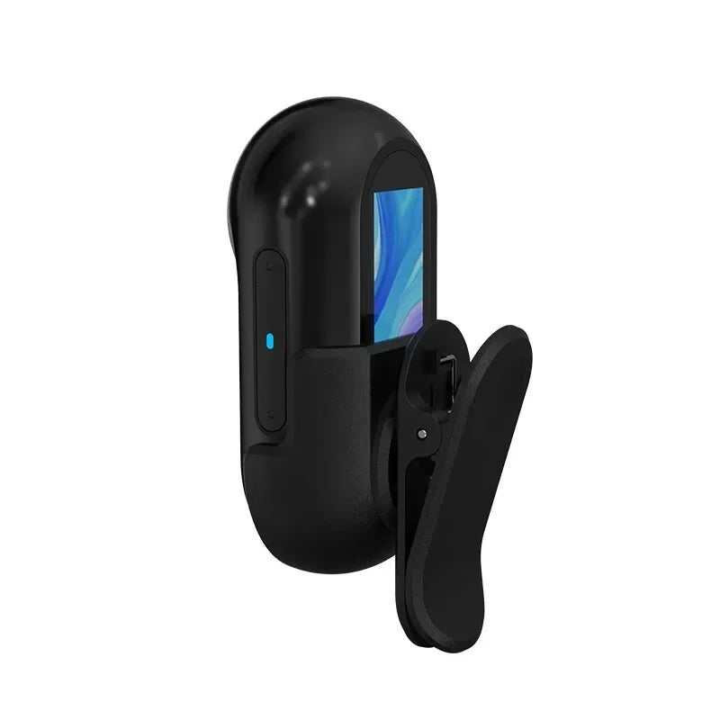 LISMCN Portable Pet Camera 1080p HD Detachable Collar Cam