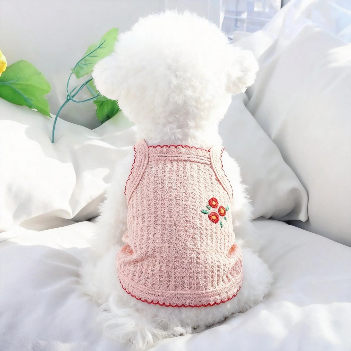 Simple Thin Strap Pet Vest For Small Dogs And Cats