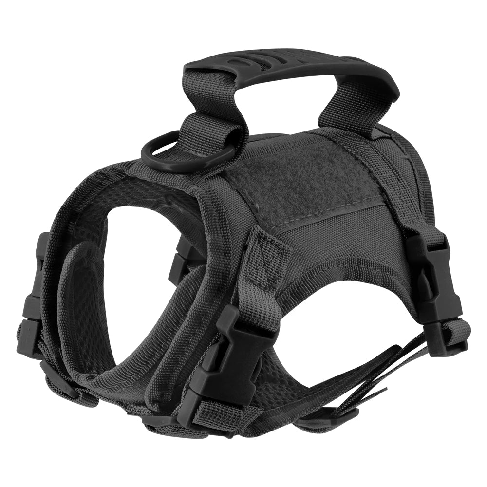 Tactical Cat Harness And Leashes For  Small Dog Puppy Vest Straps with Handle Harnesses Training Adjustable Pet Accessories