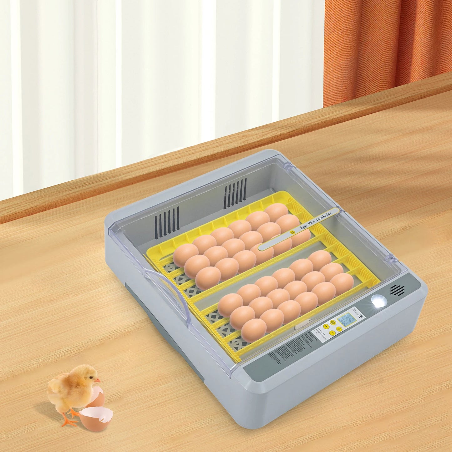 Poultry Egg Incubator Hatcher With Automatic Turning Temperature Humidity