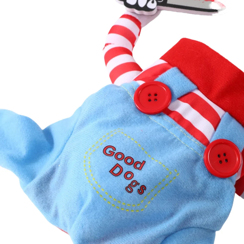 Halloween Funny Dog Clothes Small Medium Large Dogs Cat Cosplay Pets Dress Up Puppy Pullover Chihuahua Costume Party Pet Outfits