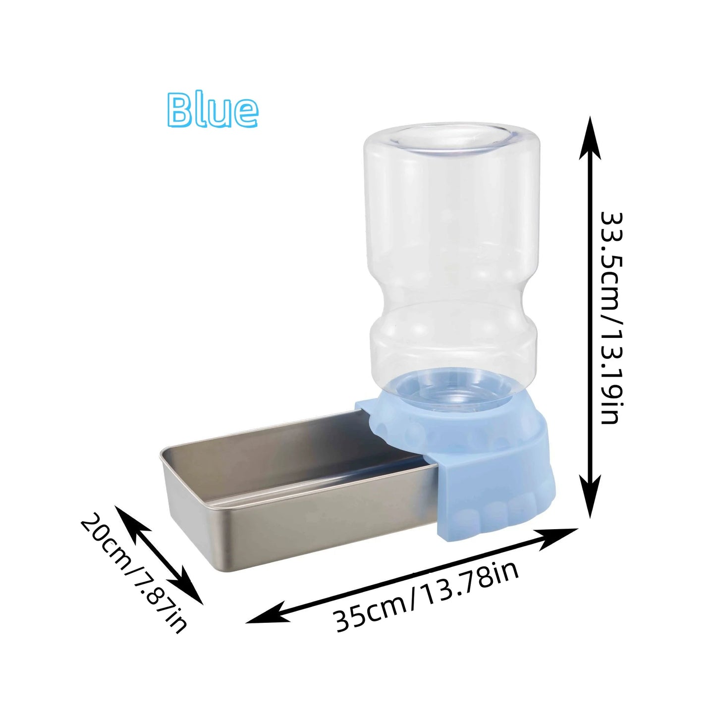 Booteely Pet Water Dispenser For Dogs And Cats With Gravity