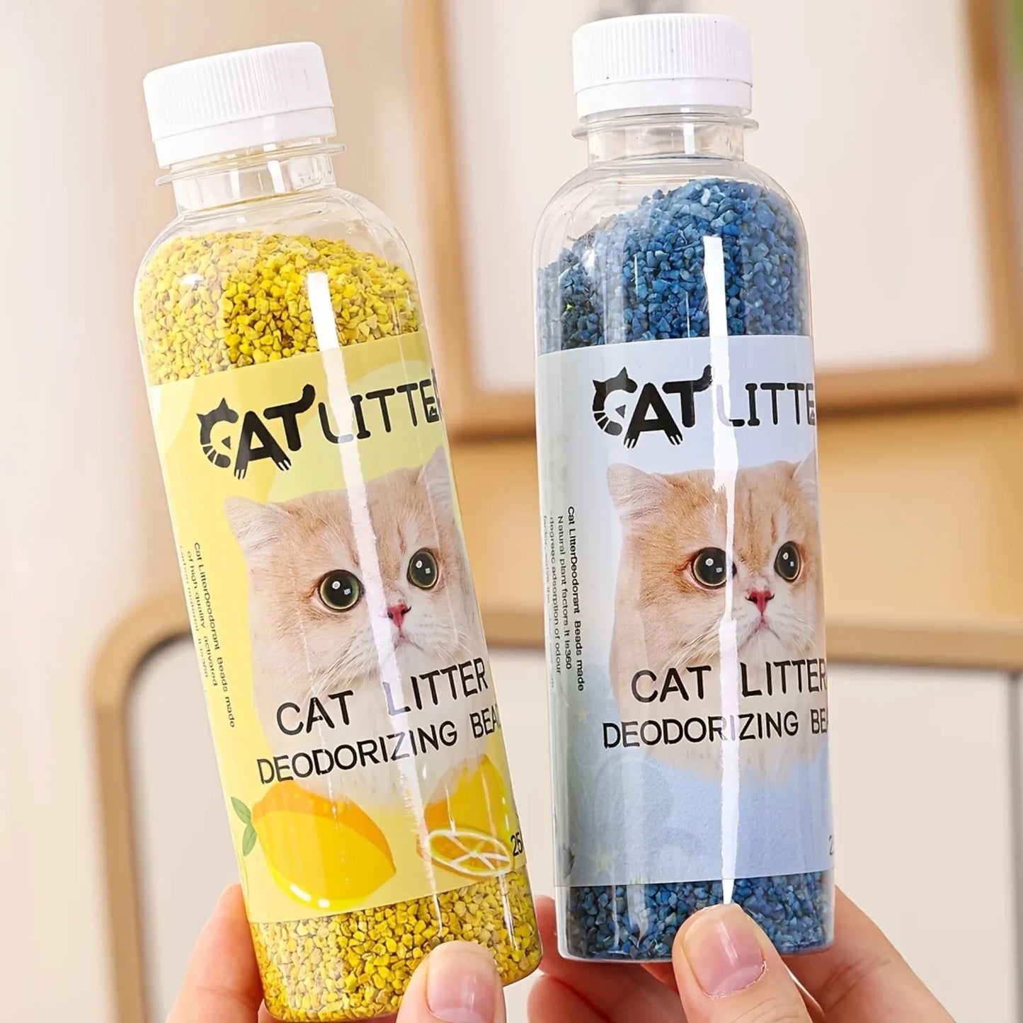 Cat Litter Deodorizing Beads For Odor Control And Freshness
