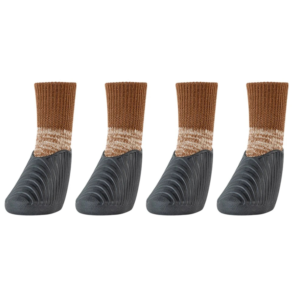Outdoor Pet Dog Boots Set Waterproof Anti Slip Paw Protectors