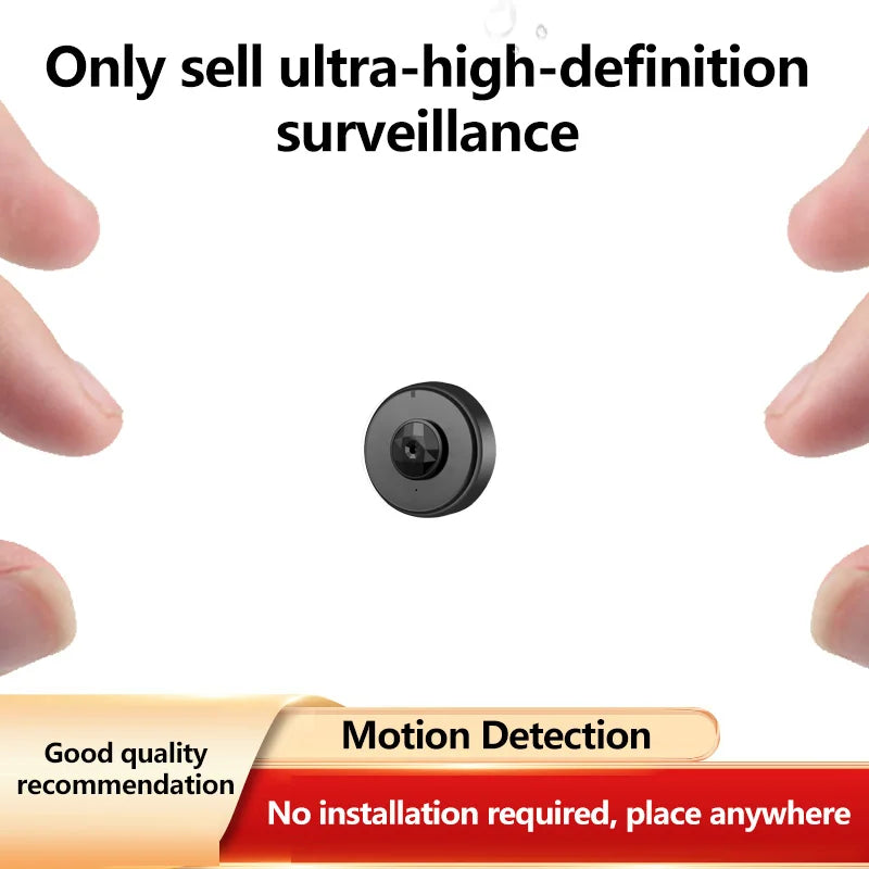 A Brand Ultra-High Definition Small Camera Wireless Monitor Home Wifi Remote Mobile Phone 360-Degree Panoramic Mini Photography Indoor Home Connected Plug-In-Free Cat Eye Non-Micro Non-Invisible Non-Hidden