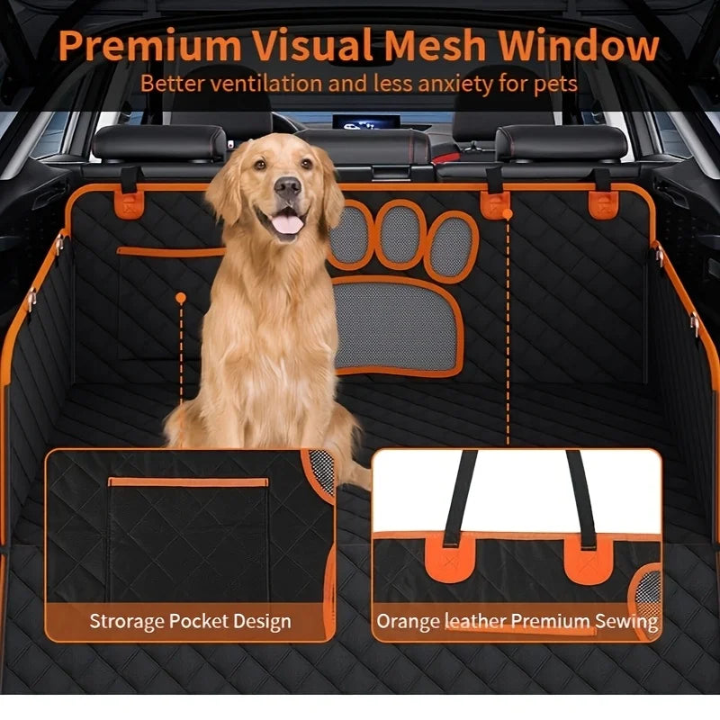 Nonecn Dog Seat Cover Hammock Cars Waterproof Durable