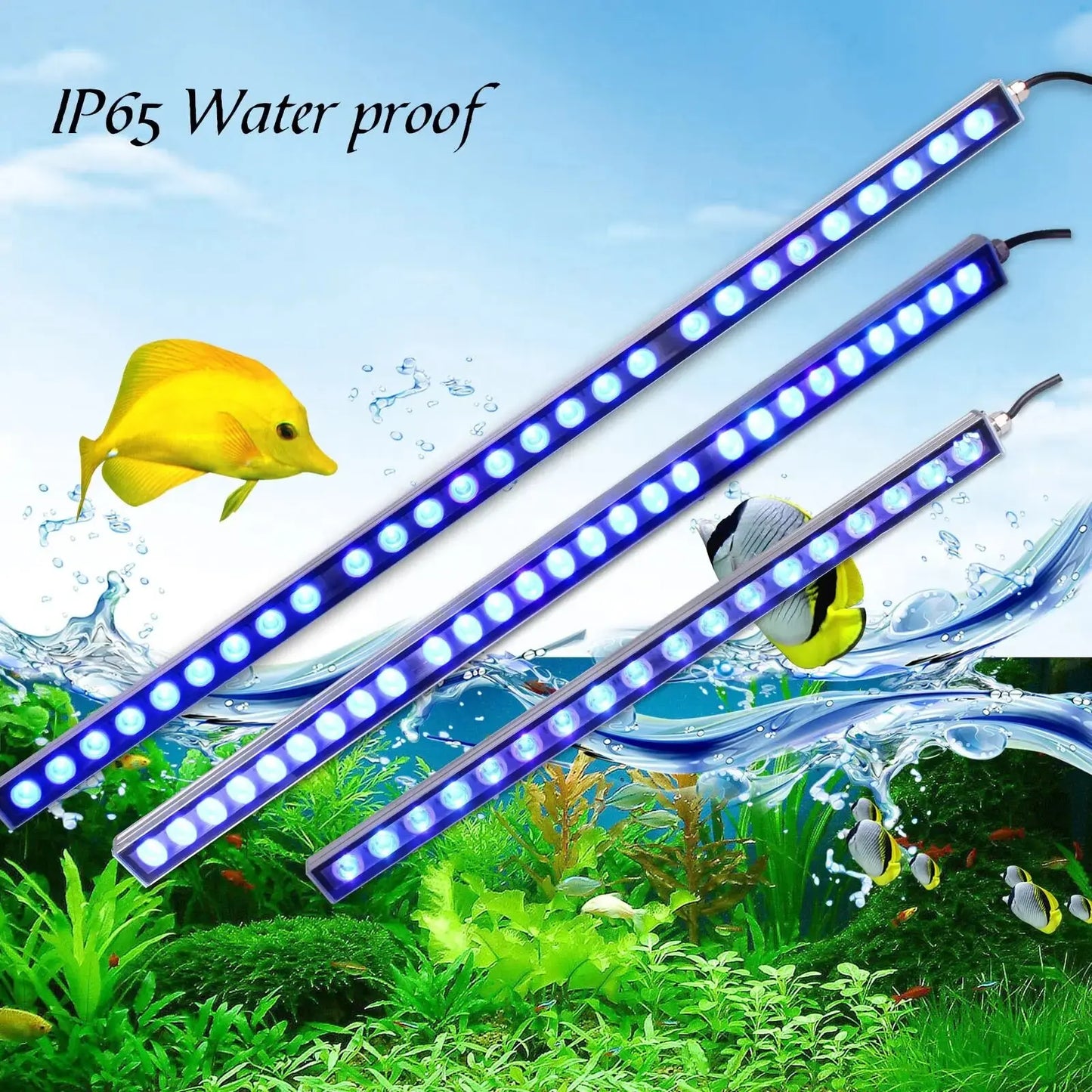 Populargrow Aquarium Light With 470nm Spectrum LEDs