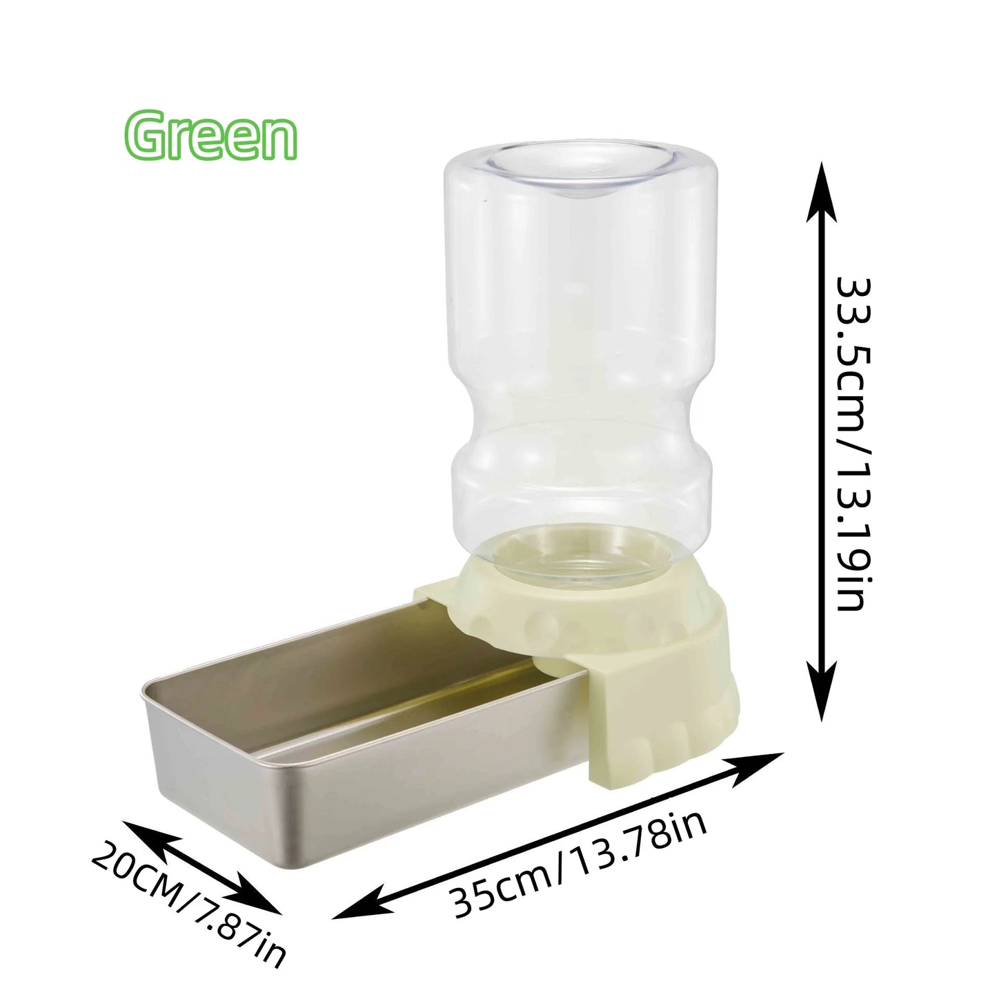 Booteely Pet Water Dispenser For Dogs And Cats With Gravity