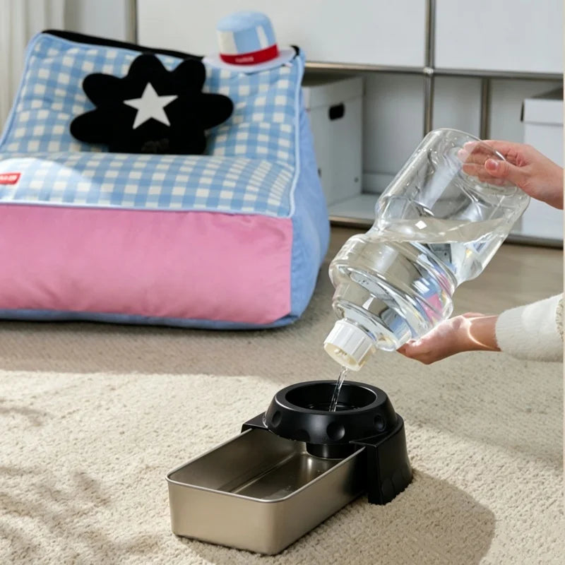 Booteely Pet Water Dispenser For Dogs And Cats With Gravity