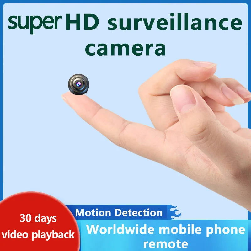 A Brand Ultra-High Definition Small Camera Wireless Monitor Home Wifi Remote Mobile Phone 360-Degree Panoramic Mini Photography Indoor Home Connected Plug-In-Free Cat Eye Non-Micro Non-Invisible Non-Hidden