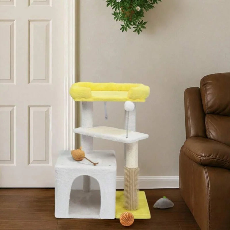 Multi-Level Cat Climbing Frame