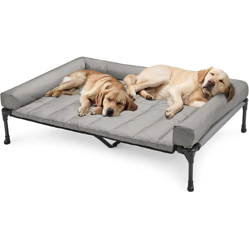 Cooling Elevated Dog Bed with Non Slip Teslin Mesh
