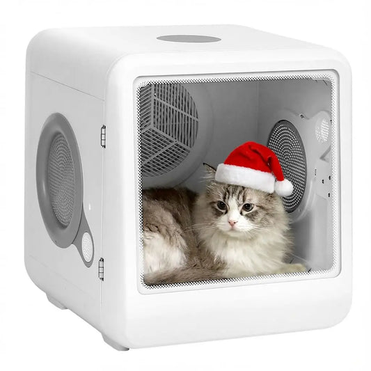 Automatic Pet Dryer Box With Gentle Airflow For Cats