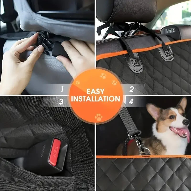 Dog Car Seat Cover Hammock Waterproof Nonslip For Cars