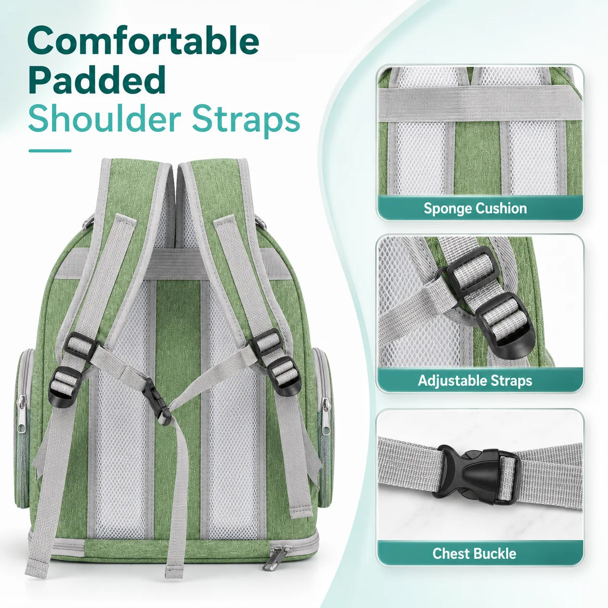 Transparent Pet Backpack Carrier for Small Cats and Dogs, Ventilated Plastic Travel Bag with Zipper Closure for Outdoor Use