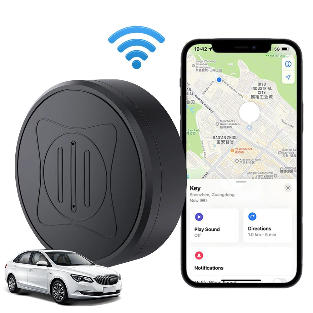 Hosport Mini GPS Tracker Location Finder For Kids Pets Vehicles