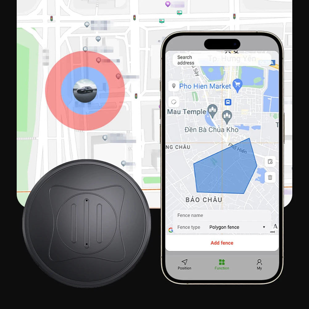 Hosport Mini GPS Tracker Location Finder For Kids Pets Vehicles