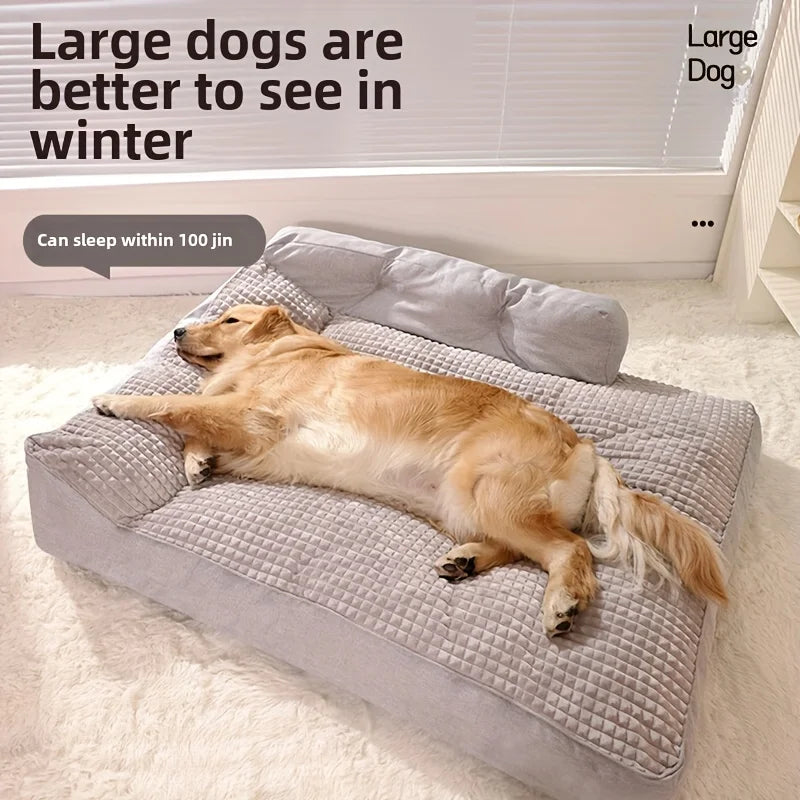 Cat And Dog Bed Non-Slip Winter Warm Sleeping Cushion