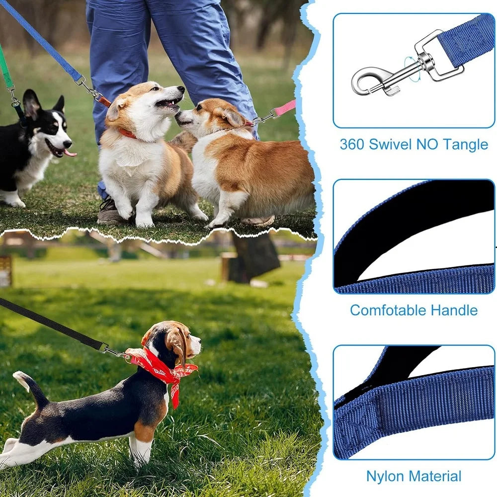 Nylon Dog Leash Extendable Training Leash For All Dogs
