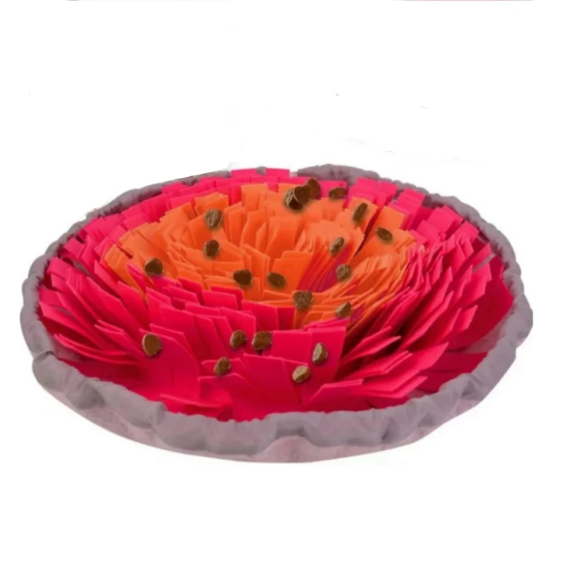 Washable Felt Sniffing Pad For Dogs Foldable Slow Feed Mat