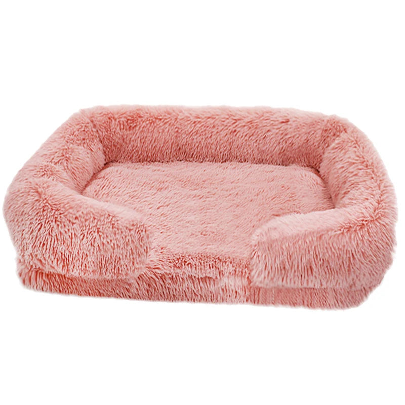 Orthopedic Thickened Dog Bed For Large Dogs With Washable Cover