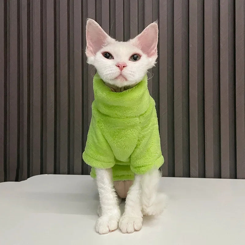 Wang Shan Meow Cat Hoodie Sweater Fashion Autumn Winter Wear