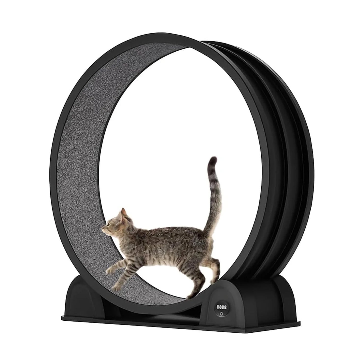 HiMISS Cat Exercise Wheel With Smart Pedometer For Indoor Running