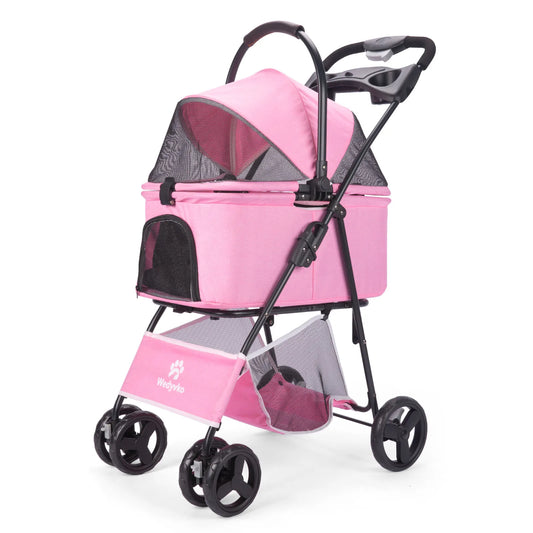 3-In-1 Pet Stroller With Removable Carrier All-Terrain