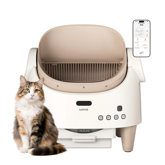 HiMISS Self Cleaning Smart Litter Box App Controlled Odor Free Cat Toilet