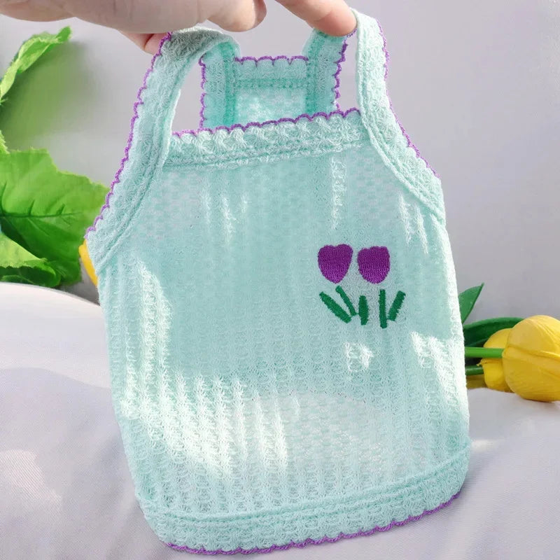Simple Thin Strap Pet Vest For Small Dogs And Cats