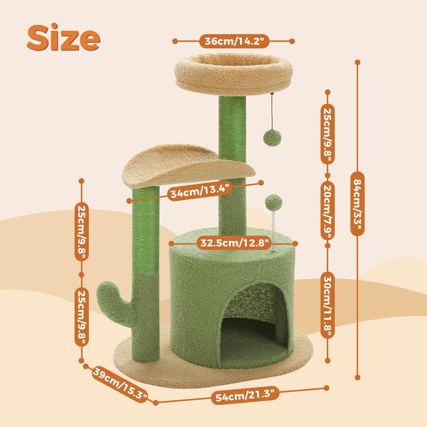 PEQULTICN Flower Cat Tree For Indoor Cats With Plush Perches