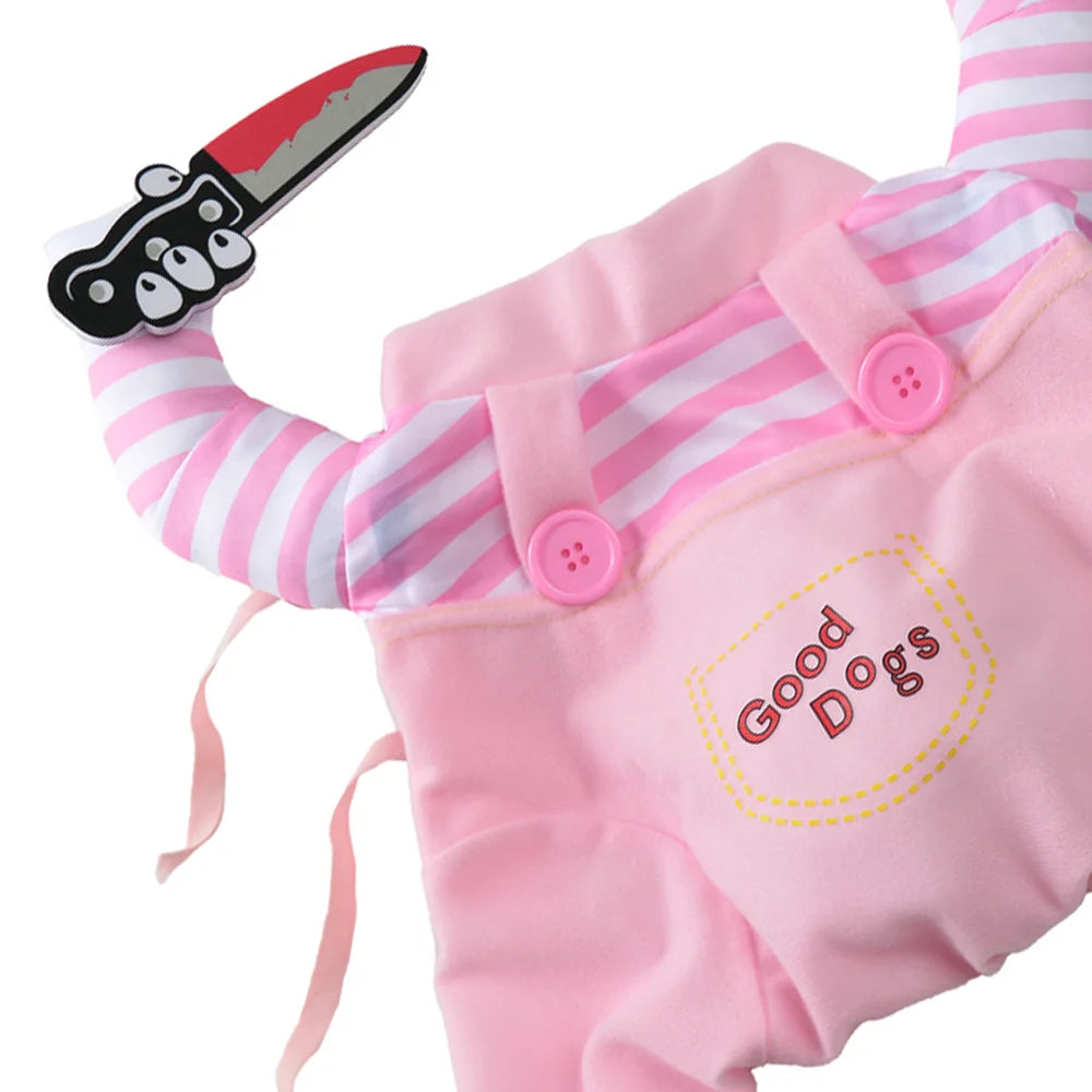 Halloween Funny Dog Clothes Small Medium Large Dogs Cat Cosplay Pets Dress Up Puppy Pullover Chihuahua Costume Party Pet Outfits