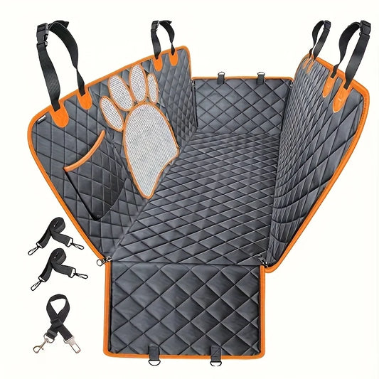 Nonecn Dog Seat Cover Hammock Cars Waterproof Durable