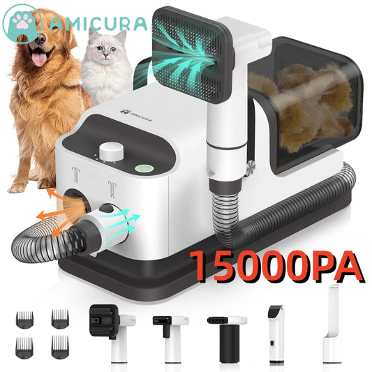 Amicura P1 Pet Grooming Vacuum And Hair Dryer 15kPa