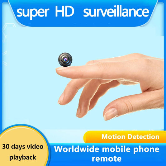 A Brand Ultra-High Definition Small Camera Wireless Monitor Home Wifi Remote Mobile Phone 360-Degree Panoramic Mini Photography Indoor Home Connected Plug-In-Free Cat Eye Non-Micro Non-Invisible Non-Hidden