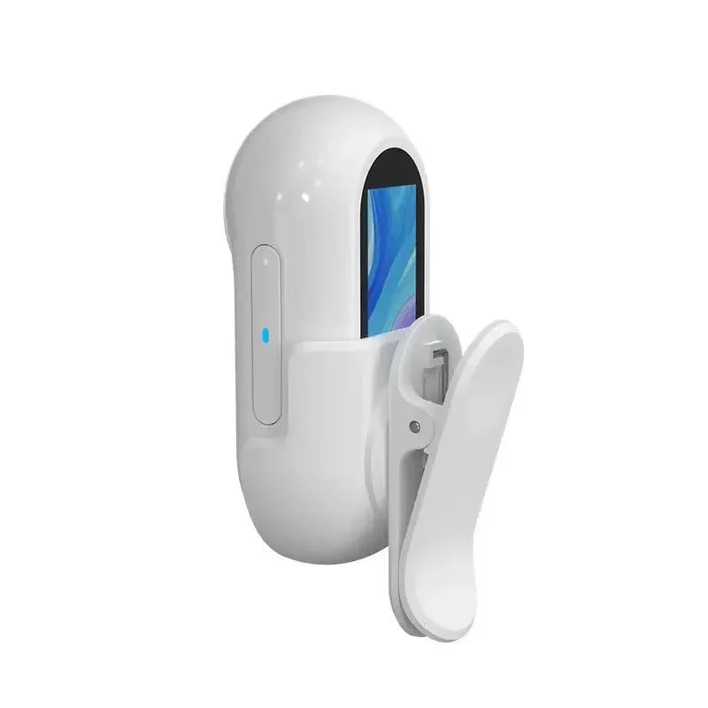 LISMCN Portable Pet Camera 1080p HD Detachable Collar Cam