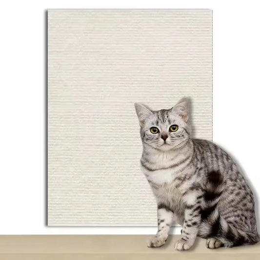 NONECN Cat Scratcher Sofa Protector Self-Adhesive Mat Trimmable
