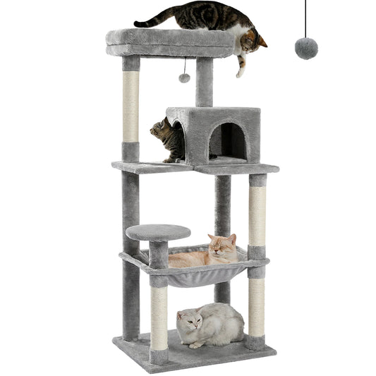PAWZ Road Five Level Cat Tree With Scratching Posts